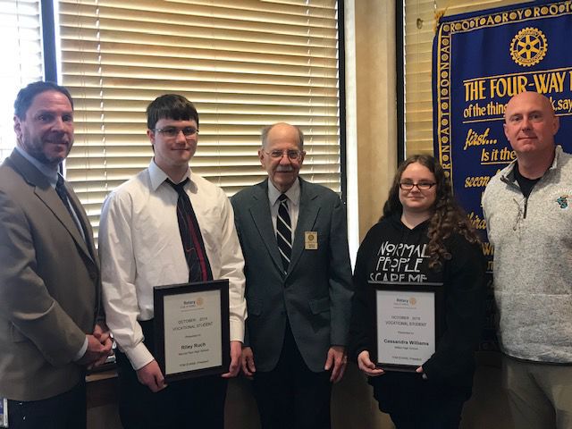 Rotary honors vocational students